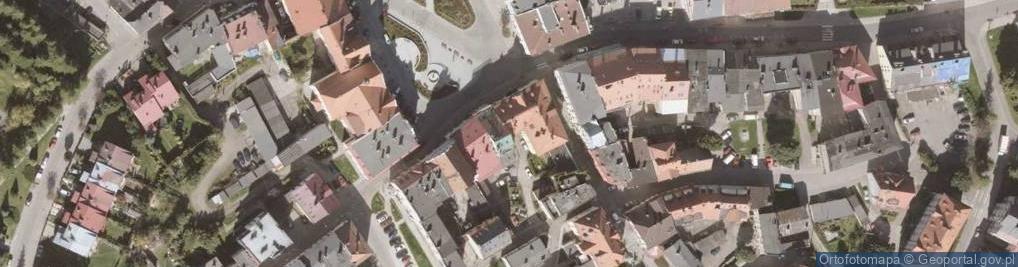 Zdjęcie satelitarne Duszniki-Zdrój