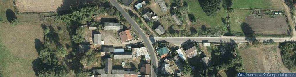 Zdjęcie satelitarne Duże Krówno
