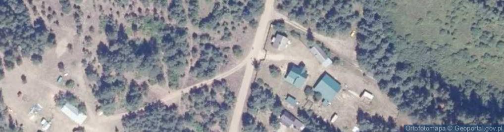 Zdjęcie satelitarne Dworczysko (gmina Giby)
