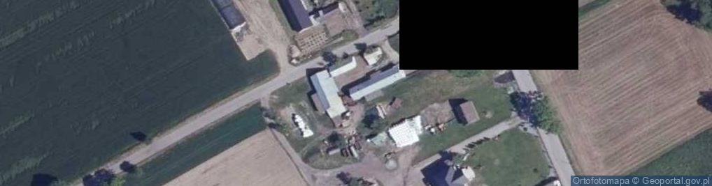 Zdjęcie satelitarne Dziękonie