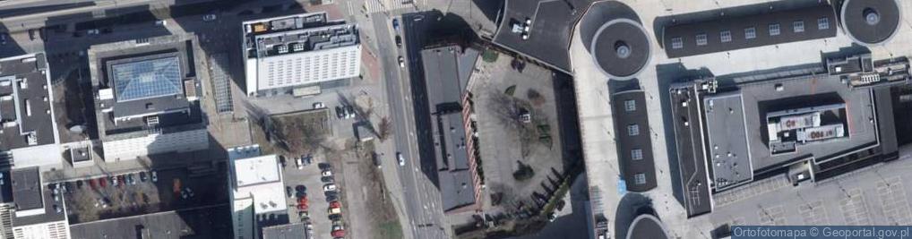 Zdjęcie satelitarne Fabryka Józefa Balle w Łodzi