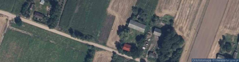 Zdjęcie satelitarne Falęcin (powiat płocki)