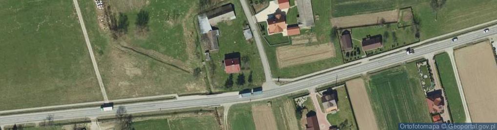 Zdjęcie satelitarne Faliszewice (województwo małopolskie)
