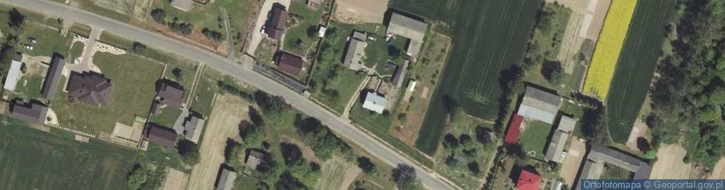 Zdjęcie satelitarne Franciszków (powiat lubelski)