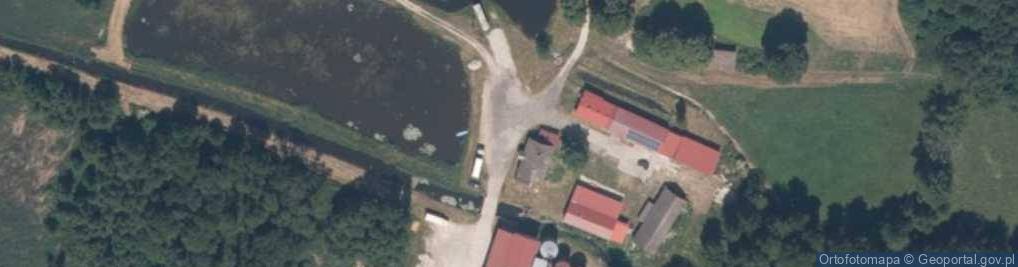 Zdjęcie satelitarne Fryszerka (powiat radomszczański)