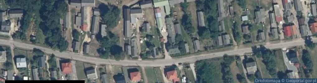 Zdjęcie satelitarne Gałki (gmina Rusinów)