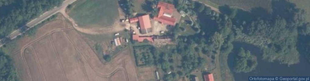 Zdjęcie satelitarne Gąska (województwo pomorskie)