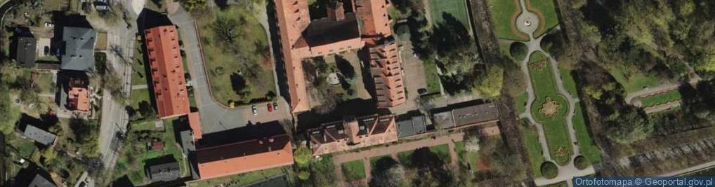 Zdjęcie satelitarne Gdańskie Seminarium Duchowne