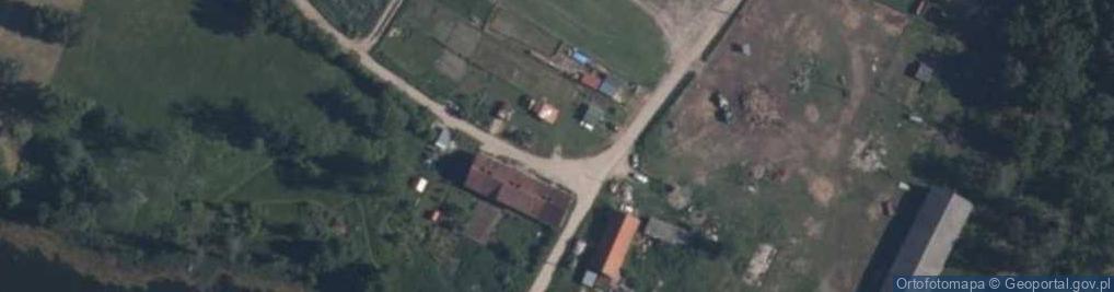 Zdjęcie satelitarne Gębałki