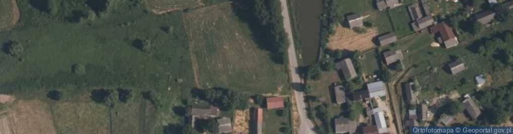 Zdjęcie satelitarne Giełzów (województwo świętokrzyskie)