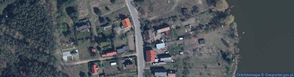 Zdjęcie satelitarne Głębokie (powiat krośnieński)