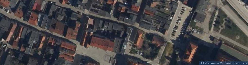 Zdjęcie satelitarne Gniew (miasto)
