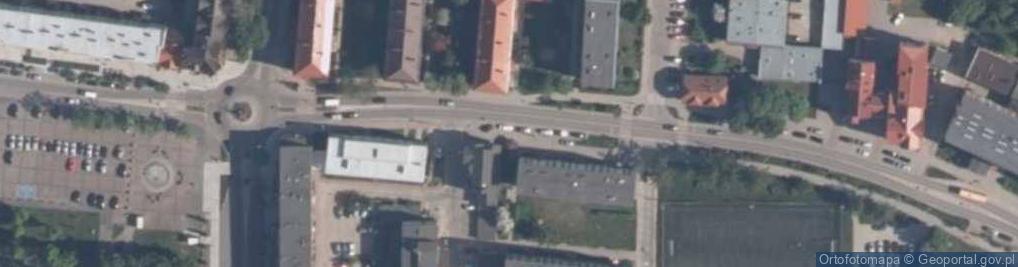 Zdjęcie satelitarne Gołdap