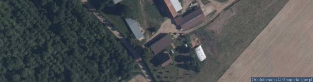 Zdjęcie satelitarne Golec (województwo warmińsko-mazurskie)
