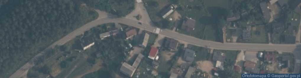Zdjęcie satelitarne Gołubie