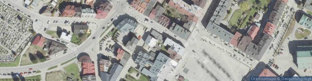 Zdjęcie satelitarne Gorlice