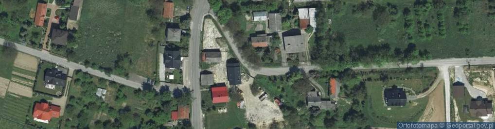 Zdjęcie satelitarne Górna Wieś (województwo małopolskie)