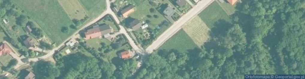 Zdjęcie satelitarne Gorzeń (województwo małopolskie)