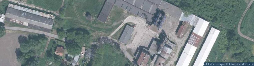 Zdjęcie satelitarne Górzyce