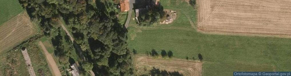 Zdjęcie satelitarne Gozdno (województwo dolnośląskie)