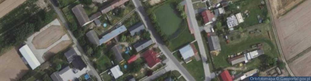Zdjęcie satelitarne Goździn