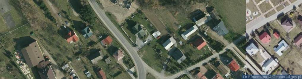 Zdjęcie satelitarne Grabiny (województwo podkarpackie)