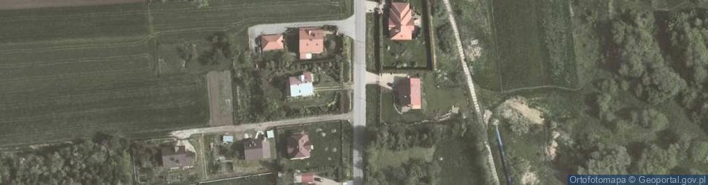 Zdjęcie satelitarne Grabówki (województwo małopolskie)