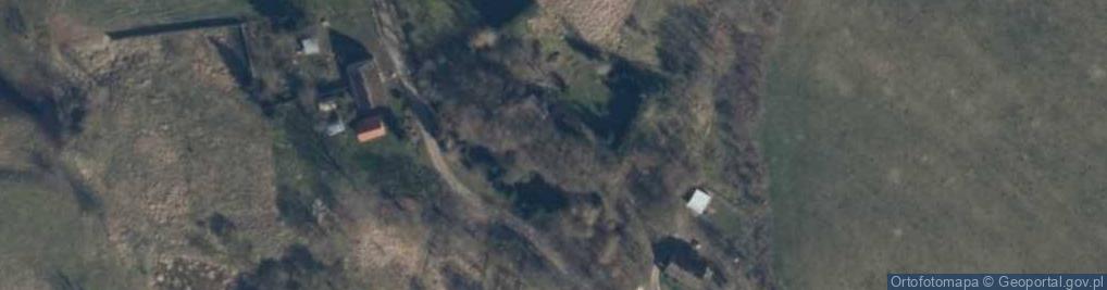 Zdjęcie satelitarne Grzybno (powiat drawski)