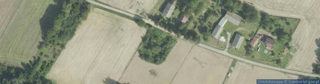 Zdjęcie satelitarne Grzymałów (województwo małopolskie)