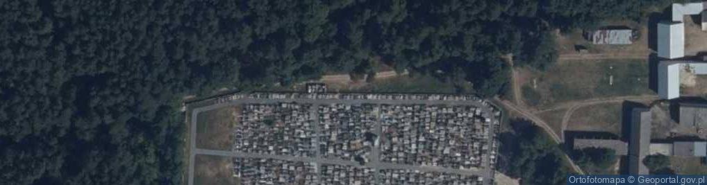 Zdjęcie satelitarne Hadynów