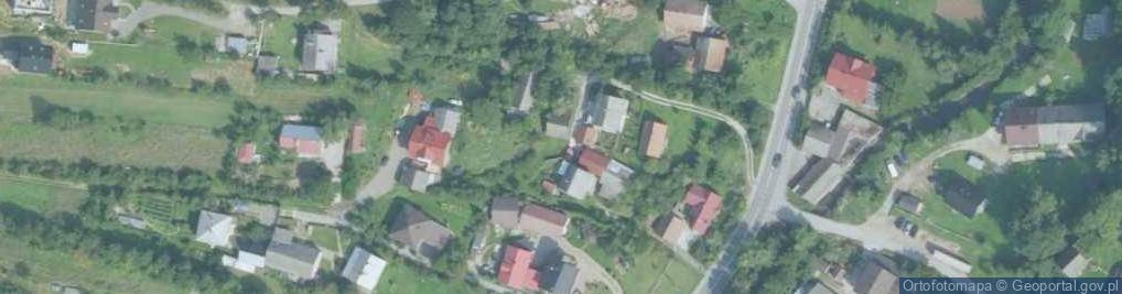 Zdjęcie satelitarne Harbutowice (województwo małopolskie)