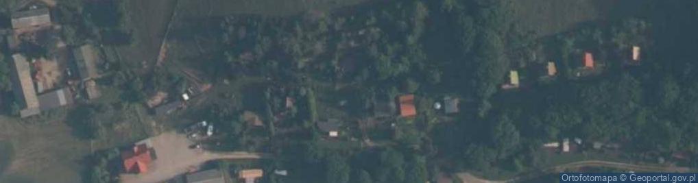 Zdjęcie satelitarne Haska (powiat kartuski)