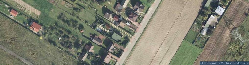 Zdjęcie satelitarne Hektary (województwo śląskie)