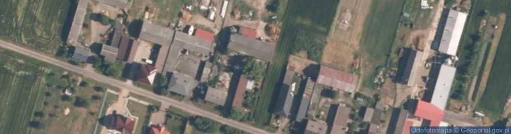 Zdjęcie satelitarne Helenów (gmina Ujazd)