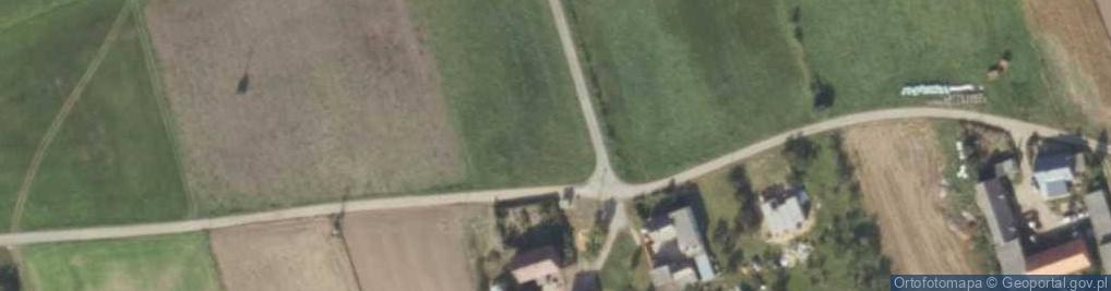 Zdjęcie satelitarne Huby (województwo wielkopolskie)