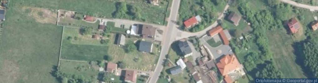 Zdjęcie satelitarne Hucisko (powiat zawierciański)