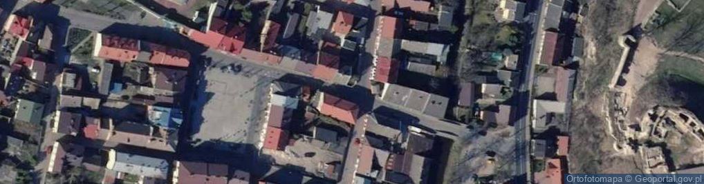 Zdjęcie satelitarne Iłża