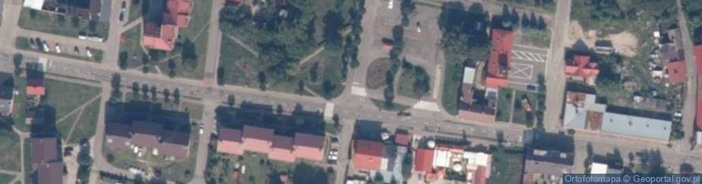 Zdjęcie satelitarne Ińsko
