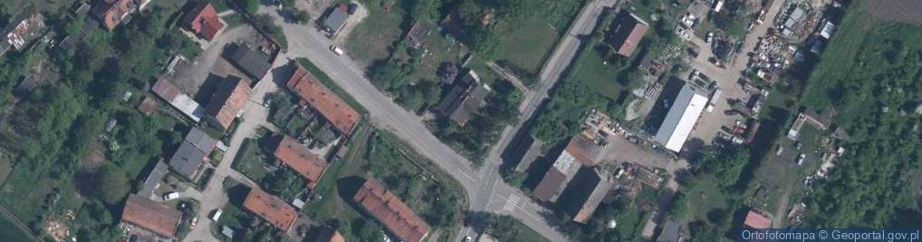 Zdjęcie satelitarne Iwiny (powiat wrocławski)
