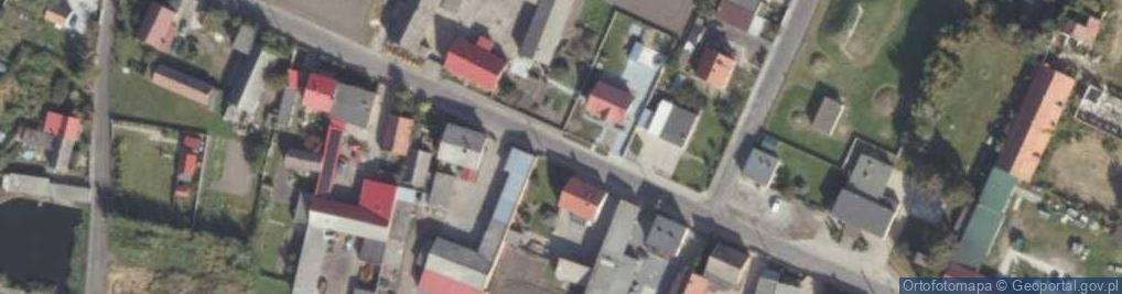 Zdjęcie satelitarne Izbice