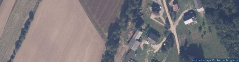 Zdjęcie satelitarne Janowo (powiat kartuski)