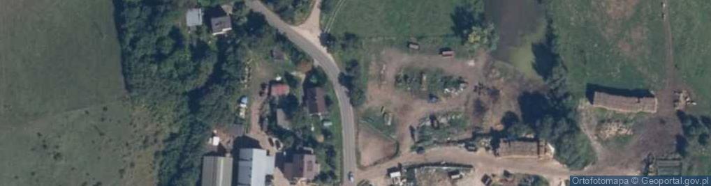 Zdjęcie satelitarne Jaźwiska