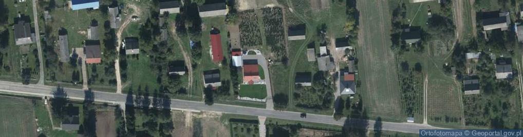 Zdjęcie satelitarne Justynówka (województwo lubelskie)