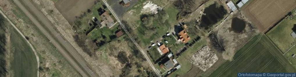 Zdjęcie satelitarne Kałdowo-Wieś
