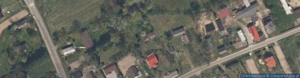 Zdjęcie satelitarne Kalinowa (powiat zduńskowolski)