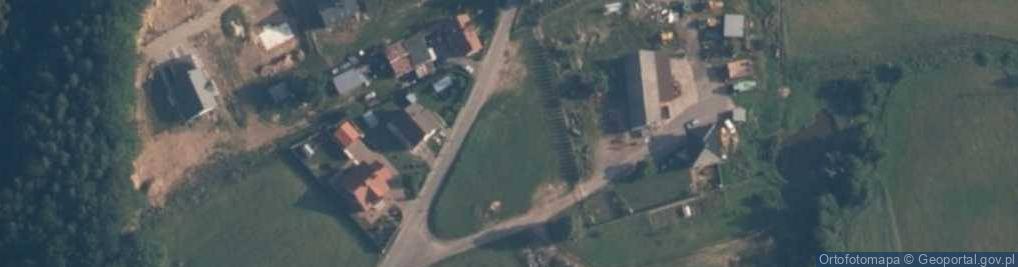 Zdjęcie satelitarne Kaliska (powiat kartuski)