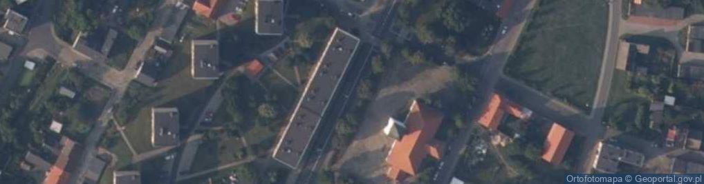 Zdjęcie satelitarne Kalisz Pomorski