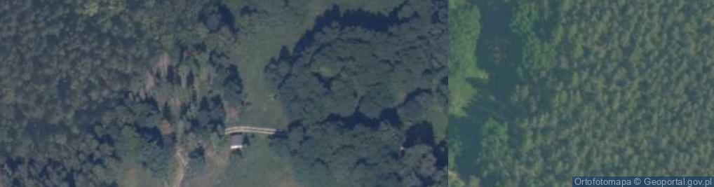 Zdjęcie satelitarne Kamienica (powiat bytowski)