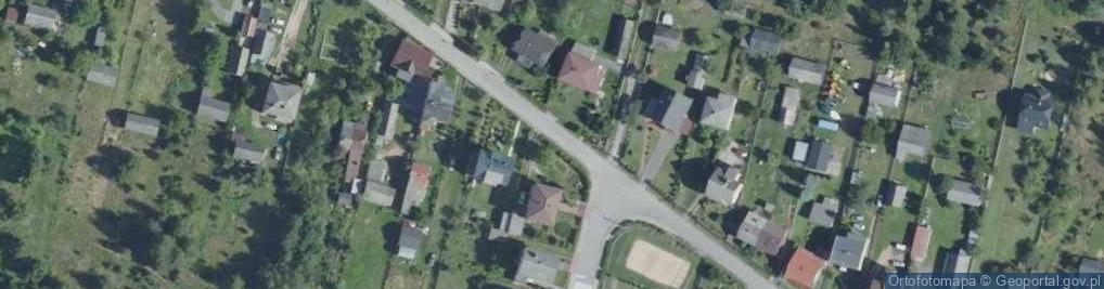Zdjęcie satelitarne Kaniów (województwo świętokrzyskie)