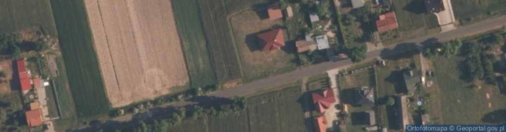 Zdjęcie satelitarne Kąty (powiat wieruszowski)